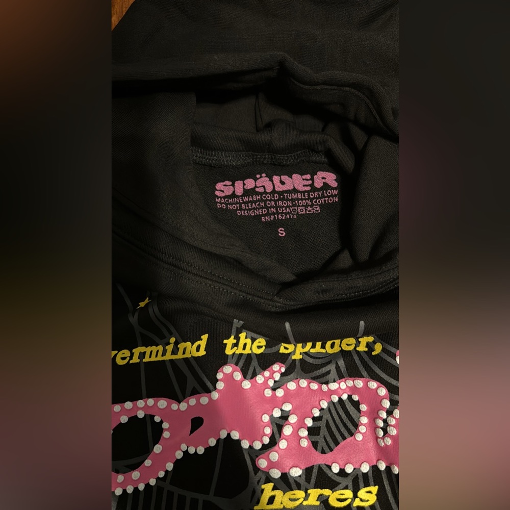 Spider world wide full set black small